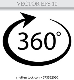 360 degree icon 