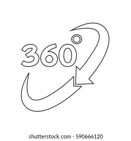 360 Degree icon