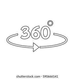 360 Degree icon