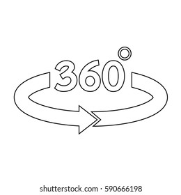 360 Degree icon
