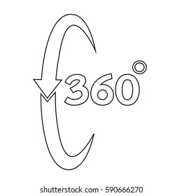 360 Degree icon