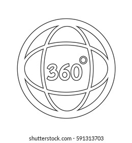 360 Degree icon
