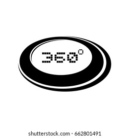 360 degrees symbol