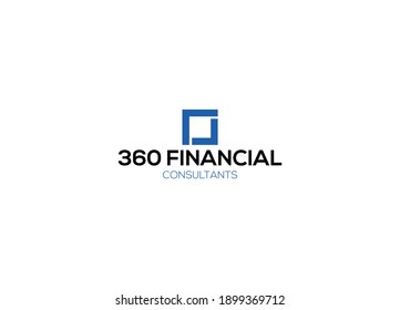 360 Financial vector logo design template