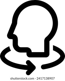360 head mind rotate rotation 22649