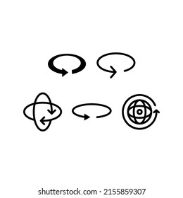 360 Icon Set Vector Symbol Design Illustration