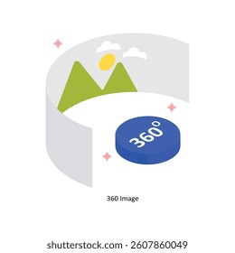 360 Image Concept isometric Style Illustrations. Eps 10 File