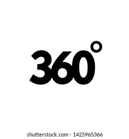 360 infinity logo icon design vector illustration