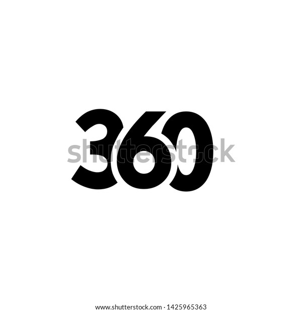 360 Infinity Logo Icon Design Vector Stock Vector (Royalty Free) 1425965363