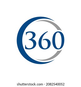 360 Logo can be used for icon, company and etc