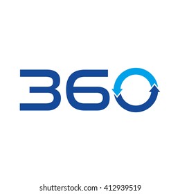 360 logo vector.