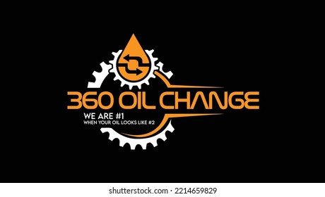  360 Oil Change Logo Images | Free Vectors, Stock