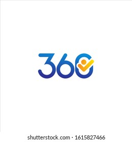 360 WORK LOGO DESIGN CONCEPT