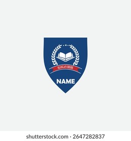 3613 educational logo school college university learning institute book academy organization