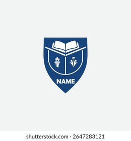 3623 educational logo school college university learning institute book academy organization