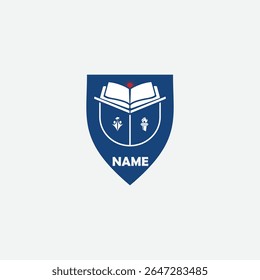 3638 educational logo school college university learning institute book academy organization