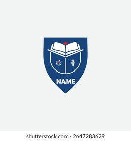 3642 educational logo school college university learning institute book academy organization
