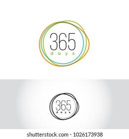 365 Days Vector Logo