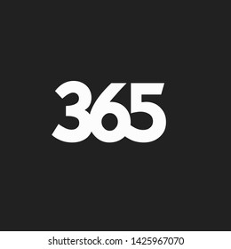 365 infinity logo icon design vector illustration