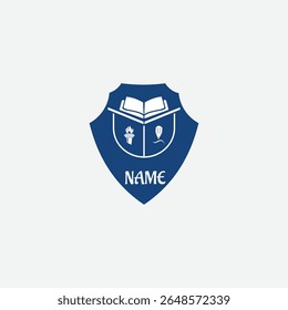 3676 educational logo school college university learning institute book academy organization