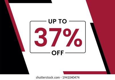 Up to 37% off banner, Upto 37% off, Discount offer, Banner Add, Special Offer add