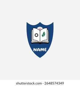3704 educational logo school college university learning institute book academy organization