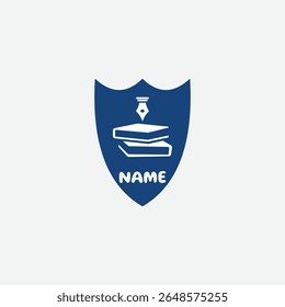 3712 educational logo school college university learning institute book academy organization