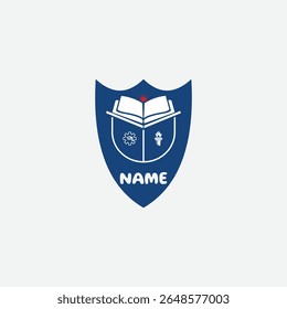 3735 educational logo school college university learning institute book academy organization