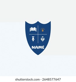 3745 educational logo school college university learning institute book academy organization