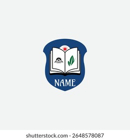 3756 educational logo school college university learning institute book academy organization