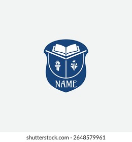 3773 educational logo school college university learning institute book academy organization