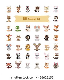 38 Colorful animal illustration