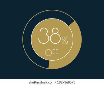 38% OFF banner, 38% Discount Offer