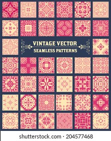 38 Seamless Patterns Background Collection - for design and scrapbook - in vector