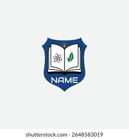 3801 educational logo school college university learning institute book academy organization
