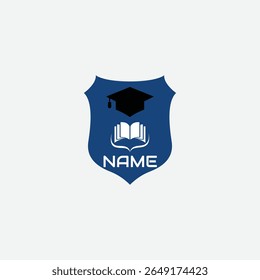 3818 educational logo school college university learning institute book academy organization