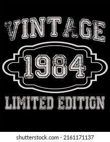 38th Birthday Vintage Legends Born In 1984 38 Years Old
