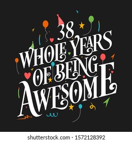 38 Birthday Images, Stock Photos & Vectors | Shutterstock