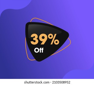 39 Percent Off - Triangle