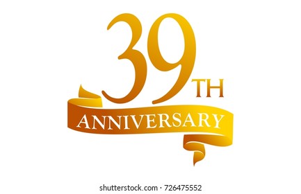 39 Ribbon Anniversary 