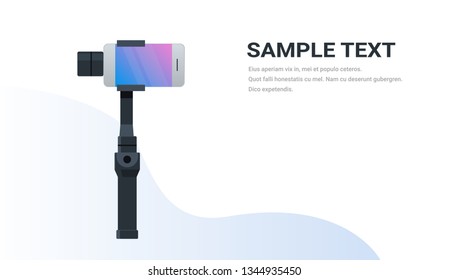 3-axis new generation stabilizer for smartphone 
