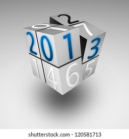 3D 2013 Cube