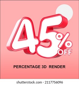 3D 45 % für Discount-Store