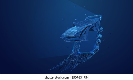 3d, abstract, art, backdrop, background, banking, banknote, blue, color, computer, connection, design, digital, dot, e pay, e payment, ecommerce, electronic, finance, futuristic, gadget, geometric, gr