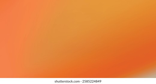 3d abstract autumn studio room background. Orange, brown dark gradient empty wall backdrop. Back ground horizontal mockup product season presentation. vector smooth light