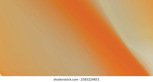 3d abstract autumn studio room background. Orange, brown dark gradient empty wall backdrop. Back ground horizontal mockup product season presentation. vector smooth light