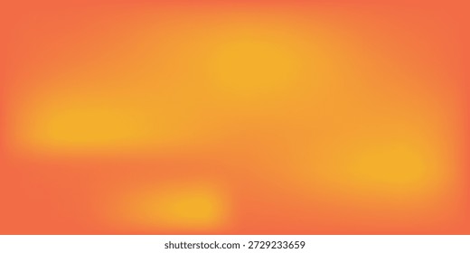 Fondo abstracto de la habitación del estudio del otoño 3D. Fondo de pared vacío de gradiente oscuro naranja y marrón. Vector de fondo eps10