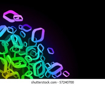 3d abstract background