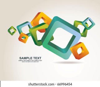 3d abstract background