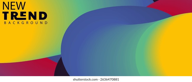 3d abstract background, 4K Landing Page Template - Abstract dynamic, modern, futuristic, multi colored, simple for website template background